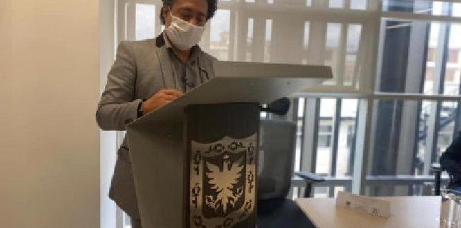 Alcalde instalando la JAL