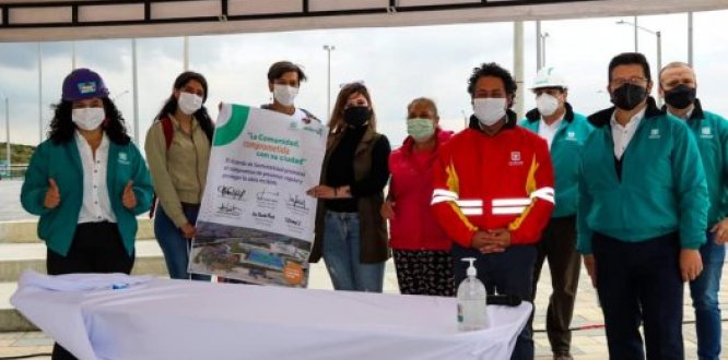 Alcalde, UMV y habitat en la inauguración