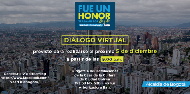 Invitación Diálogos Ciudadanos 2019
