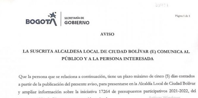 Presupuestos participativos