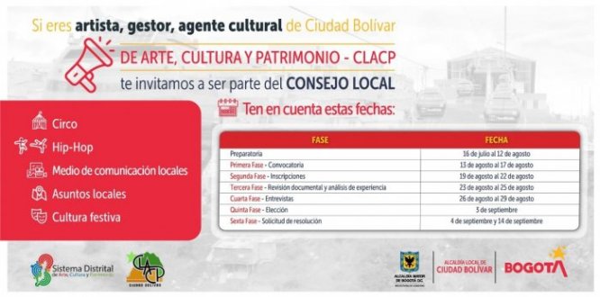 Banner promocional de claps
