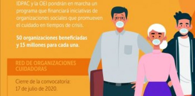 caricatura del la busqueda de cuidadores