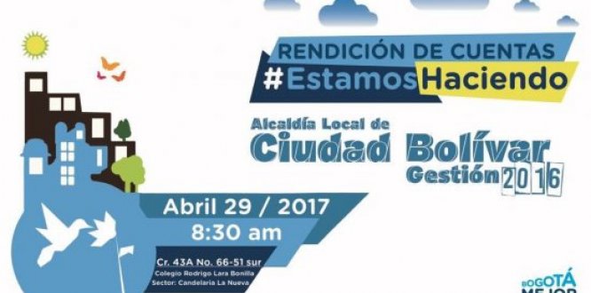 Rendición de Cuentas Alcaldía Local de Ciudad Bolívar 