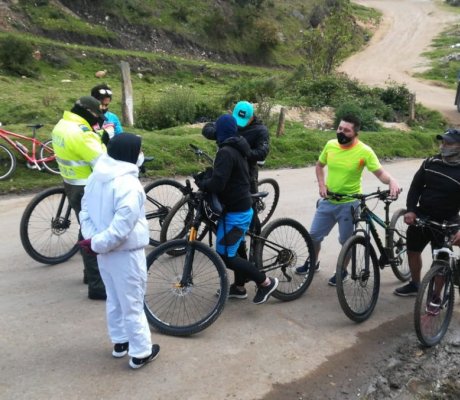 Operativo en la zona rural