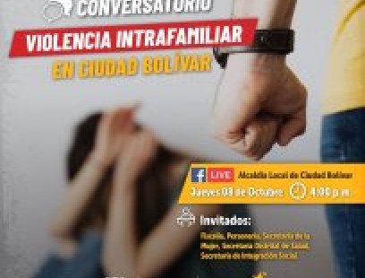 Pieza promocional del conversatorio