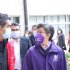 Alcaldesa Mayor con alcalde local en la inauguración de la casa de la justicia