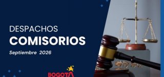 Despachos comisorios septiembre 2026